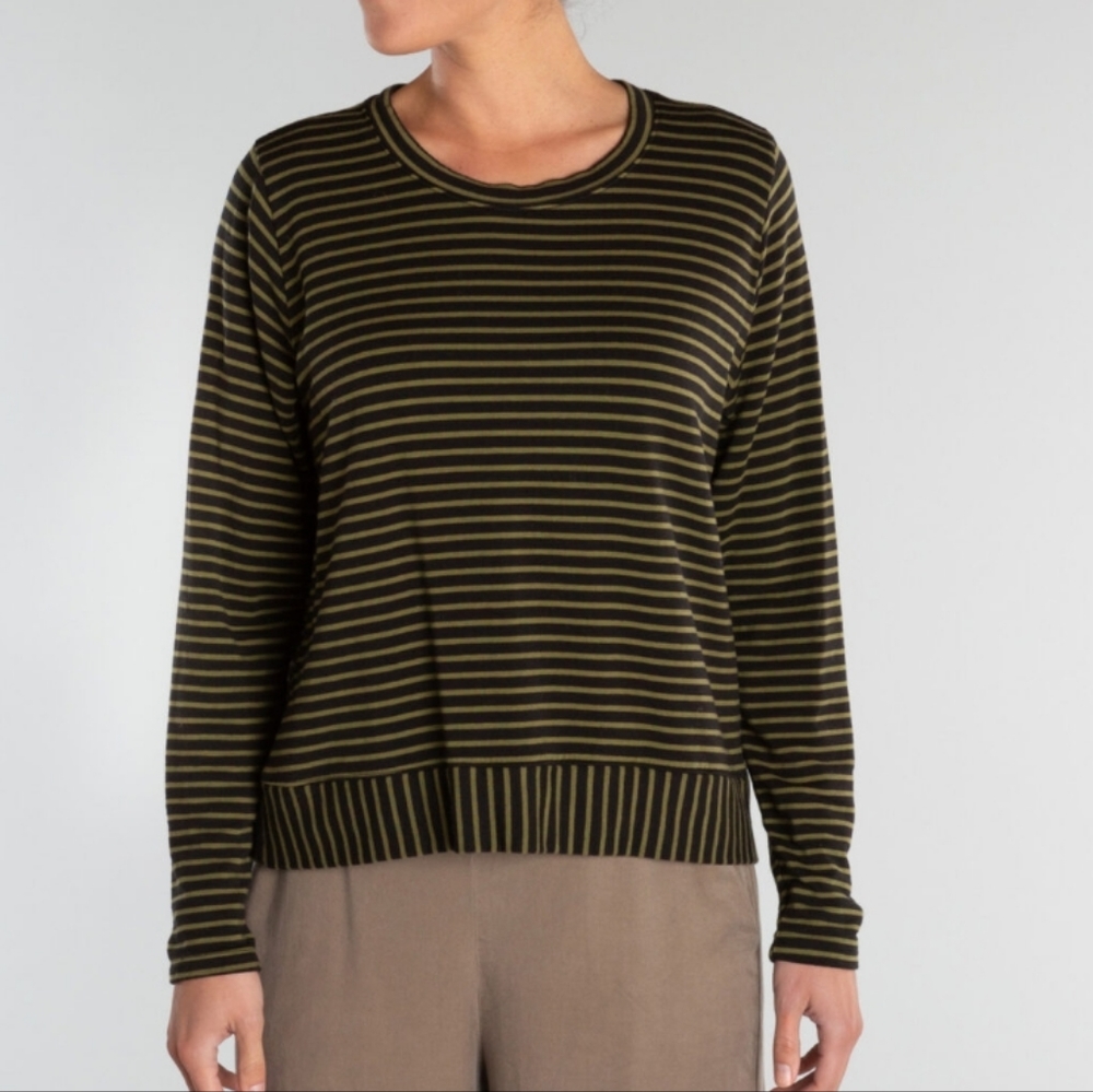 Cut Loose Crop Top in Urchin